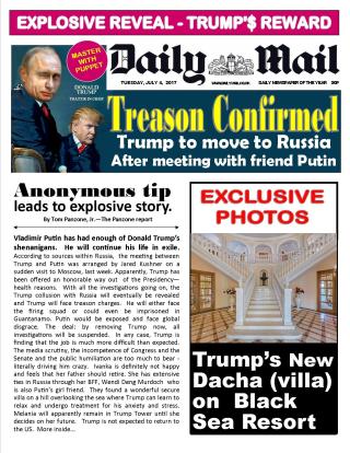 Daily Mail Front Page - July 4 - 2017
